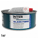 шпатлевка со стекловолокном GLASS FIBRE INTER TROTON (1,0кг)