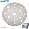 круг абразивный P 180 152мм 15 отверстий TRI PRO KOVAX