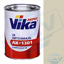 сливочно-белая 295  акриловая автоэмаль АК-1301 VIKA (0,85кг)