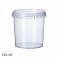 контейнер пластмассовый с крышкой (0,52л)