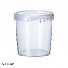 контейнер пластмассовый с крышкой (0,52л)