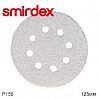 круг абразивный P 150 125мм 8 отверстий SMIRDEX