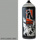 A704 классический серый/CLASSIC GREY краска для граффити аэрозоль ARTON (520мл)