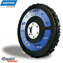 круг для снятия ржавчины 125мм черный для УШМ RSF Rapid Strip NORTON