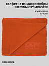салфетка из микрофибры коралловая 40х40см PREMIUM CL DRY MONSTER