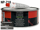 шпатлевка с алюминием NP-710 ALUMINIUM NORD CHEM (1кг)