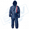 комбинезон малярный  M нейлоновый синий с красно-белыми полосами РУССКИЙ МАСТЕР