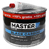 шпатлевка с углеволокном черная BLACK CARBON +10% MASTER TROTON (2кг)