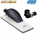 шлифблок с пылеотводом  70х198мм на липучке 51 отверстий MULTI-AIR NORTON