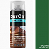 грунт-эмаль RAL 6002 зеленый лист для профнастила и металлочерепицы DETON (аэрозоль, 520мл) 