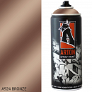 A924 бронза/BRONZE краска для граффити аэрозоль ARTON (520мл)