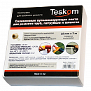 лента силиконовая вулканизирующая 25мм*3м прозрачная TESKOM 