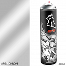 A921 хром/CHROM краска для граффити аэрозоль ARTON (800мл)