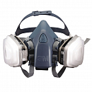 маска защитная силиконовая 7502  размер M 3М (в сборе)