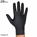 перчатки нитриловые STANDART черные  М АDOLF ВUCHER (1шт)